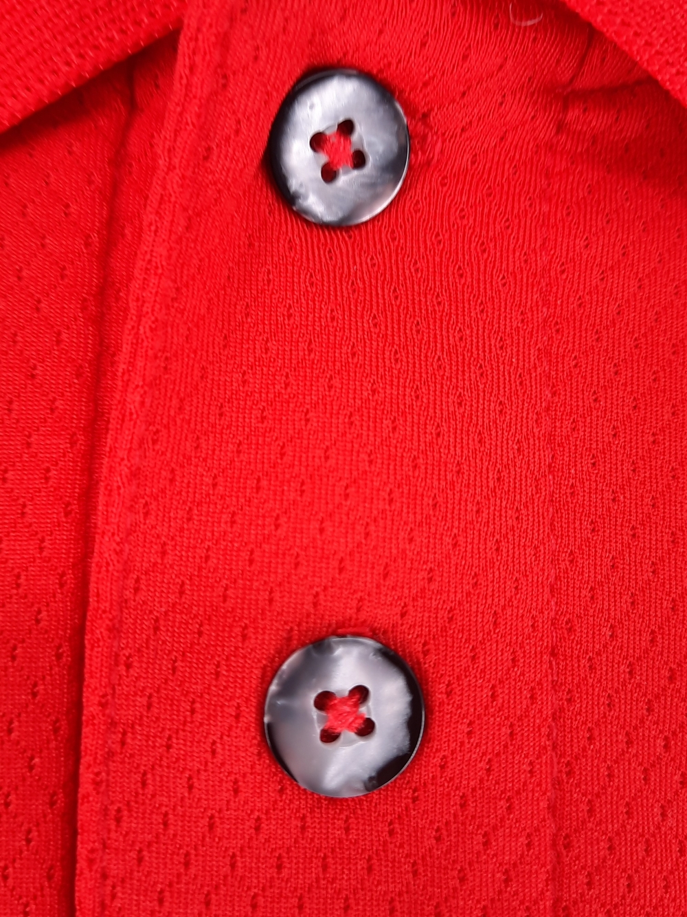 NEW Georgia Bulldogs Polo Shirt Men's L Red NCAA Football Majestic Section 101 - Picture 5 of 10